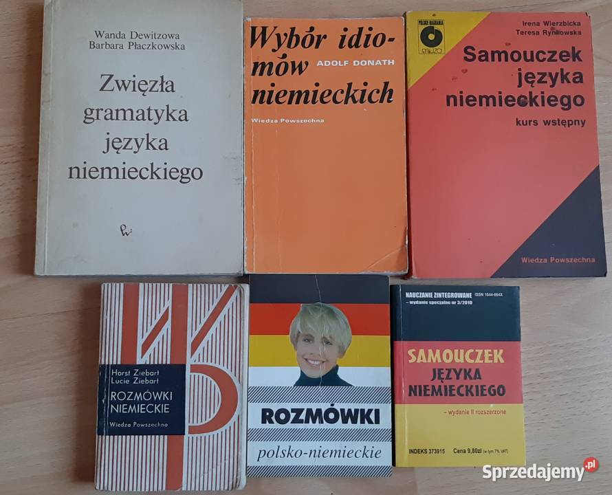 Pakiet materiały pomocnicze do nauki języka Sosnowiec sprzedam