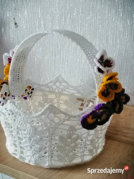 Koszyczek świąteczny wielkanocny Ozdoby Katowice