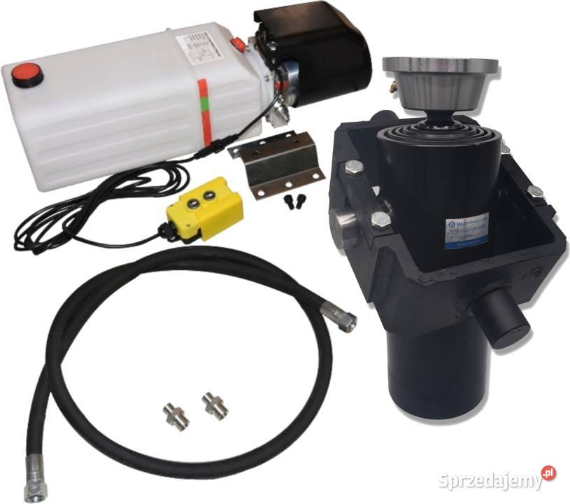 KPL Siłownik 1050 Kołyska AGREGAT 24V WĄŻ NYPEL