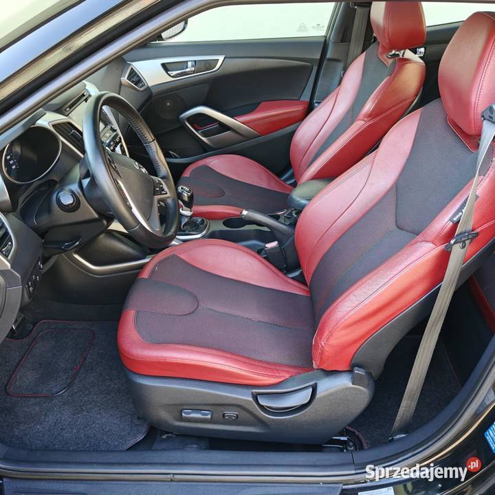 Hyundai Veloster 16 GDI Premium 2011 r garażowany podkarpackie Brzozów