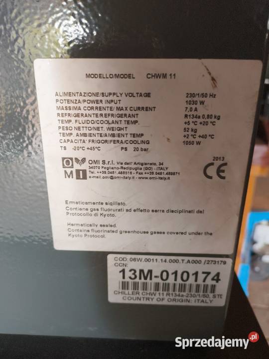 Zgrzewarka punktowa ASPA ZPm40 Chiller do wody Bełchatów