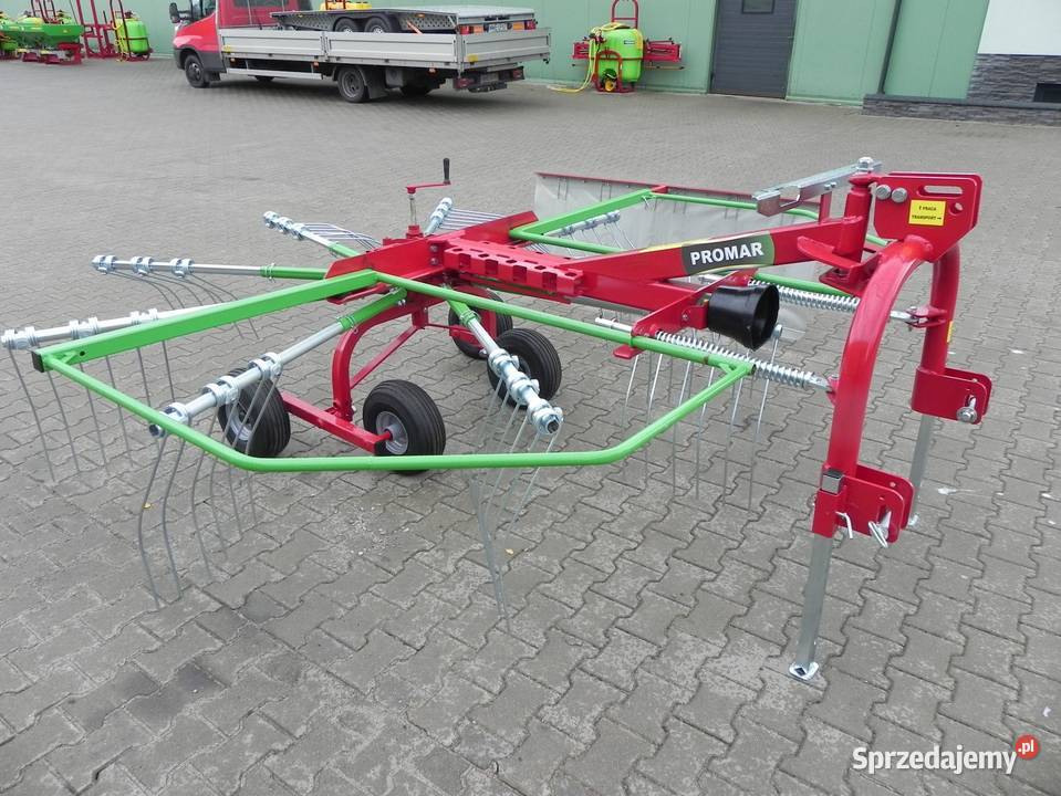 Zgrabiarka zgrabiarki karuzelowa tandem Promar kujawsko-pomorskie Rogóźno