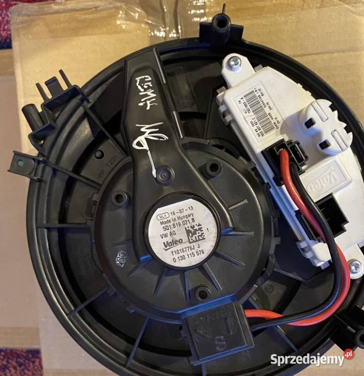 Dmuchawa powietrza golf 7 oryginał Magdalenka