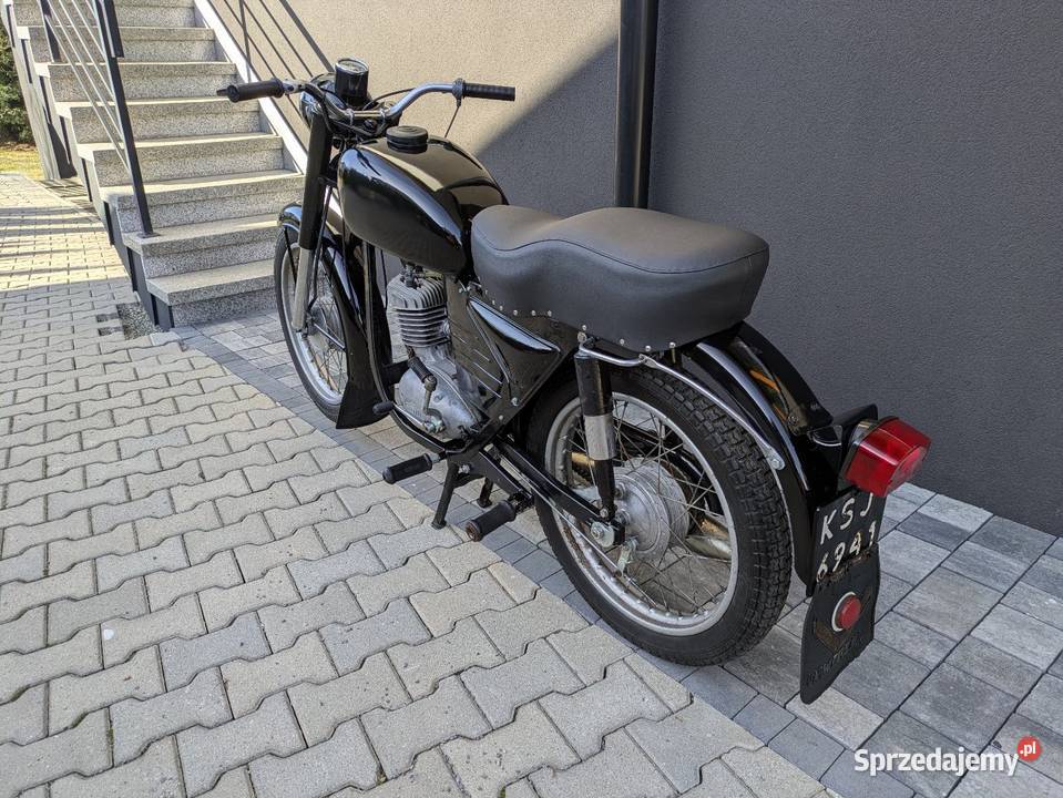 WSK 125 1969r DwuramówkaCzarne Tablice Jareniówka