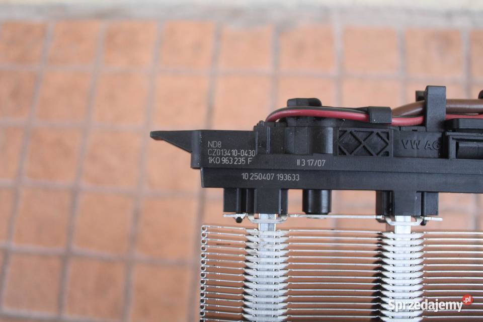 NAGRZEWNICA ELEKTRYCZNA VW PASSAT B6 1K0963235F sprzedam