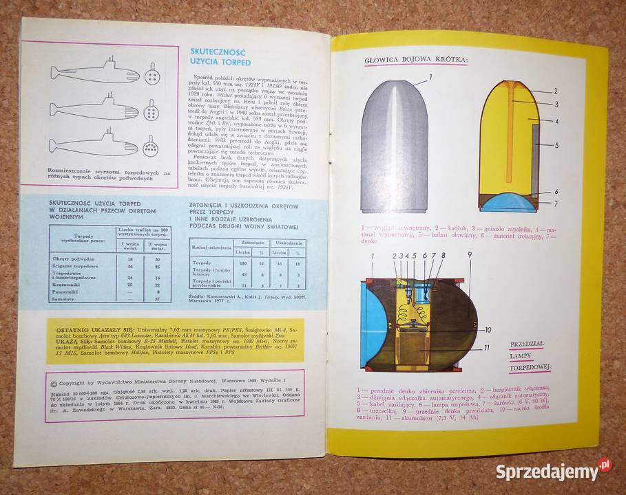 W Komorowski Torpeda francuska wz 1924 Książki naukowe i popularnonaukowe Warszawa