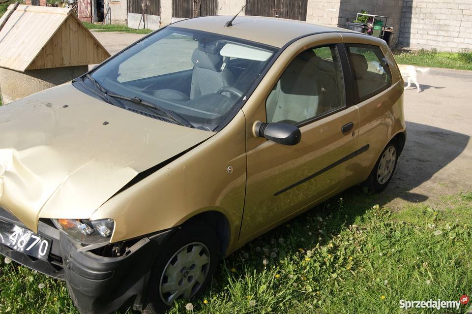 Fiat Punto 2000r Pierwszy Właściciel mazowieckie Mława