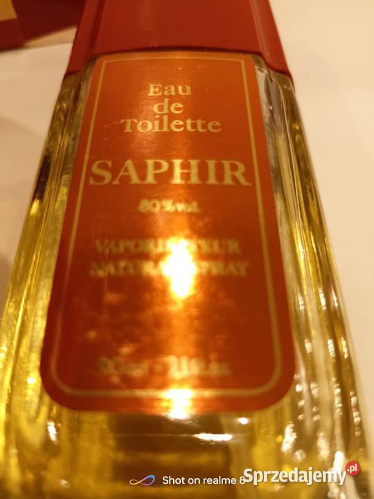 Woda toaletowa SAPHIR France 90ml 80vol Łódź