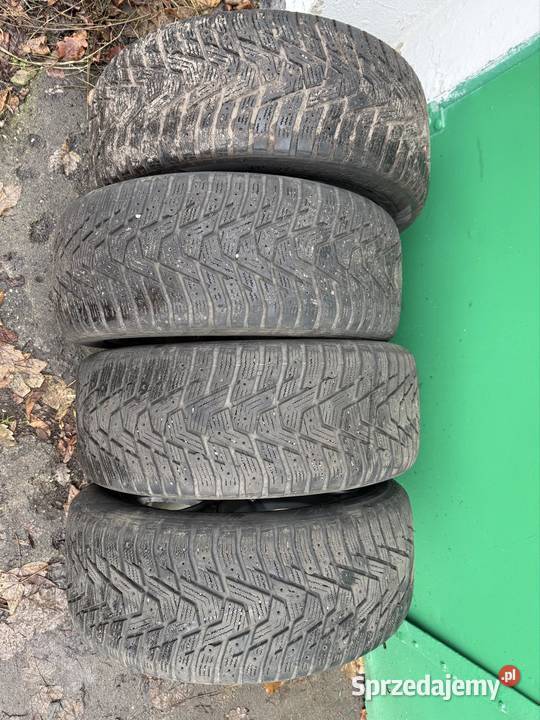 Alufelgi z oponami zimowymi Hankook Winter iPike Opony i felgi śląskie Zabrze