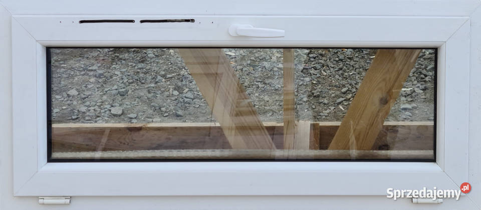 OKNA KacprzaK 121X52 OKNO Używane Plastikowe PCV