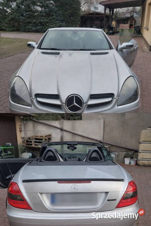 Mercedes SLK 350 V6 280 R171 Cabrio Automat LPG łódzkie Aleksandrów Łódzki