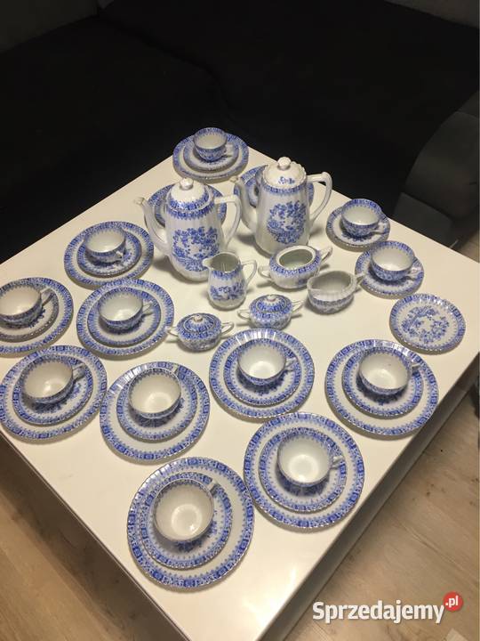Serwis kawowy Bavaria China Blau Skawina