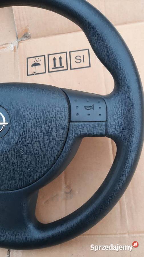 kierownica kompletna ładna Opel Corsa C Combo Dębno