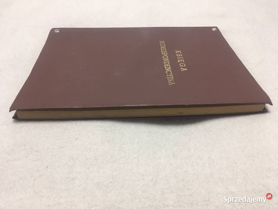 Stara Księga Korespondencyjna PRL rekwizyt Kołobrzeg sprzedam