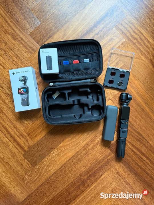 DJI Osmo Pocket 3 filtr NDCPL etui i mini statyw wielkopolskie Koninek