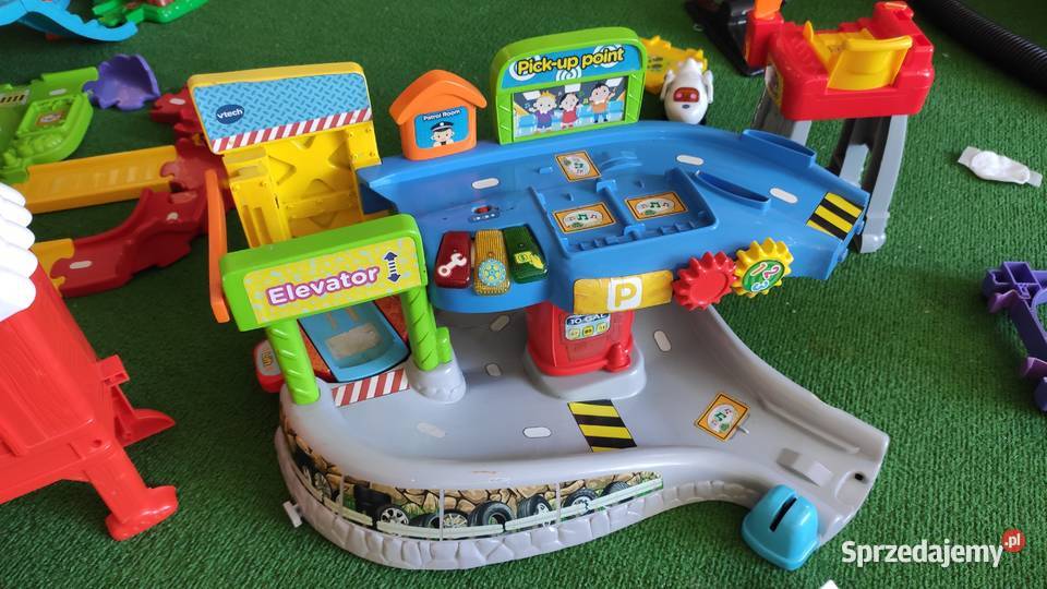 Vtech mega zestaw tory policja parking itp Samochody i pojazdy Rzeszów