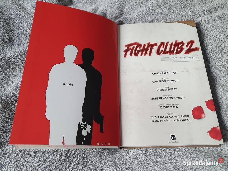 Fight Club 2 wydanie w twardej oprawie 2016 pomorskie Gdynia