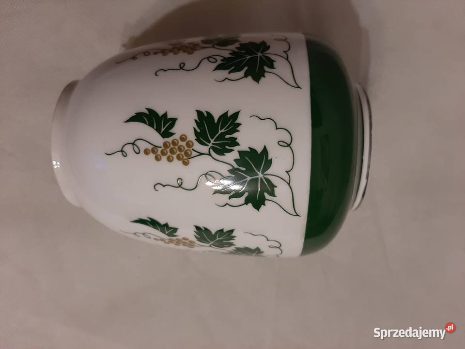 Śliczny niemiecki wazon z porcelany winorośl kujawsko-pomorskie Inowrocław