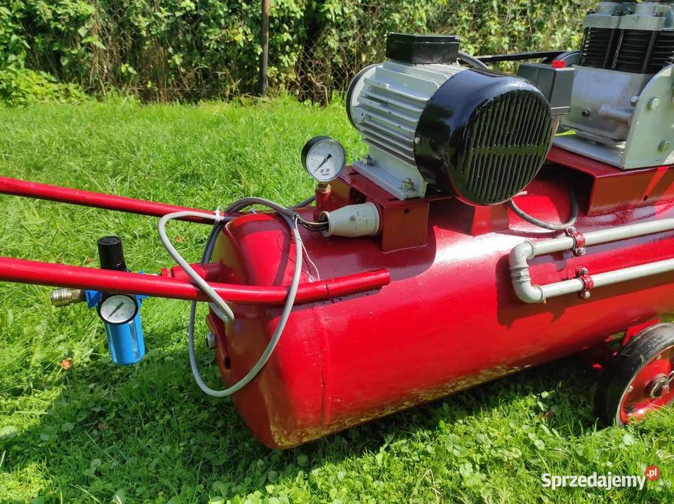 Kompresor sprężarka 140 litrów Krosno sprzedam
