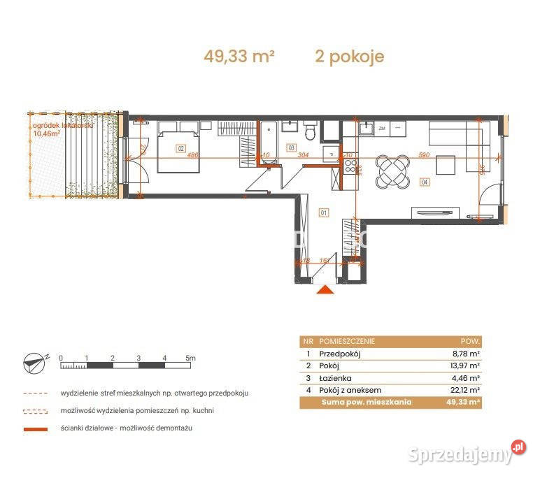 sprzedaży mieszkania Katowice Ceglana 4933m2 2