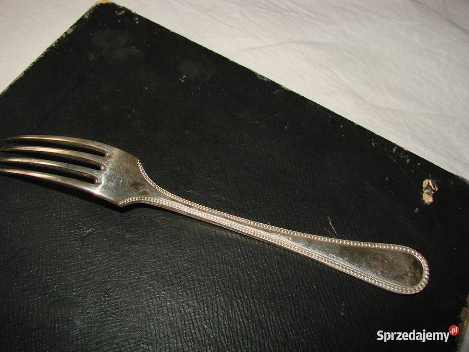 stary widelec stołowy ALPACCA pomorskie Pruszcz Gdański