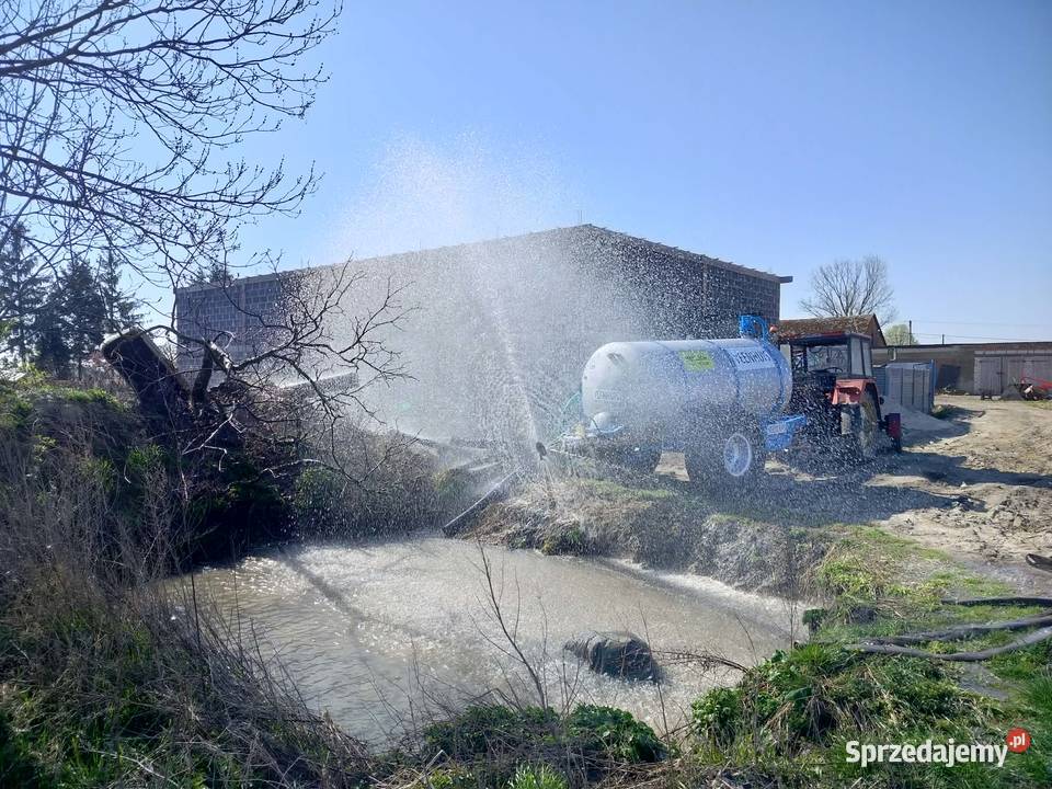 Beczka Asenizacyjna beczkowoz 5000 litra Ocynk Beczkowozy Radziejów