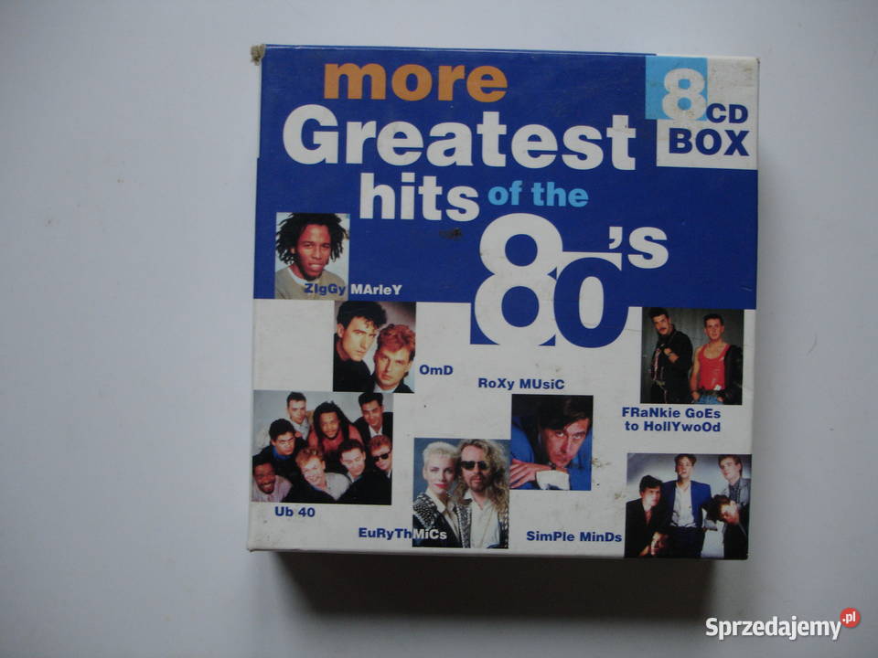 GREATEST HITS OF THE 80S 8CD 3 i więcej Zielona Góra sprzedam