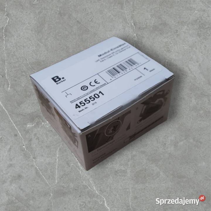 Berker 455501 Mechanizm gniazda komp UAE 2kr Krzeszowice sprzedam