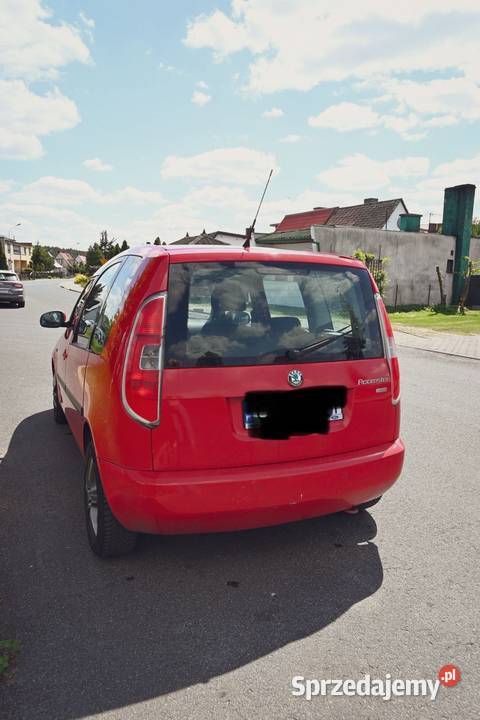 SKODA ROOMSTER 16 TDI 105 356 2011r salon Polska wielkopolskie Budzyń sprzedam