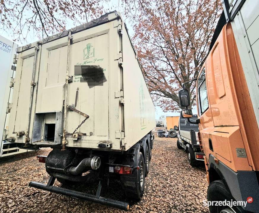 Naczepa do paszy sruty pallet Z Heitling 24000kg Warszawa sprzedam