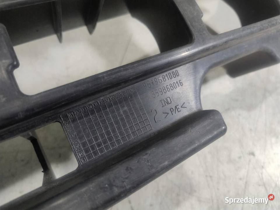 ŚLIZG ZDERZAKA TYŁ PEUGEOT 207 HTB 9649681080