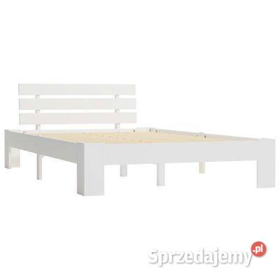 vidaXL Rama łóżka z wezgłowiem białaSKU283157 Warszawa sprzedam