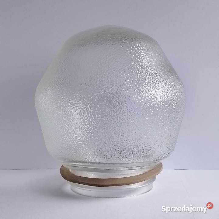 Klosz do lampy z uszczelką Prl Wyszków