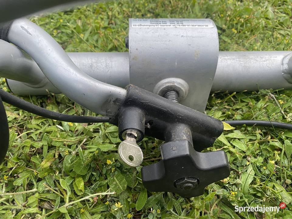 Bagażnik na dwa rowery Thule uchylny mocowany na Akcesoria podkarpackie Głogów Małopolski sprzedam