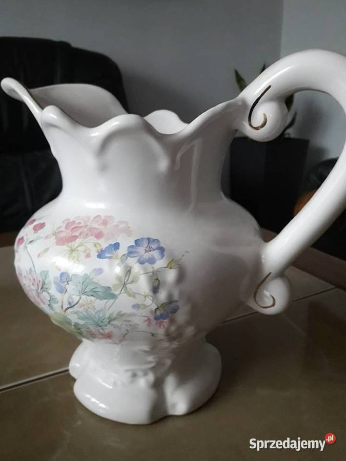 Komplet dzbanków porcelanowych Dom i Ogród Janów Lubelski