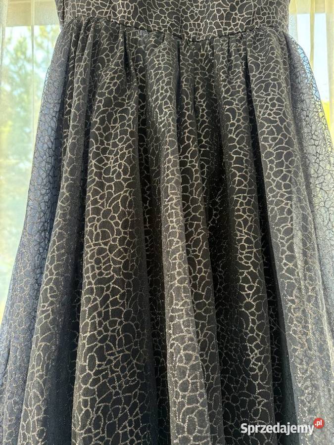 Sukienka wieczorowa granatowa Piaseczno