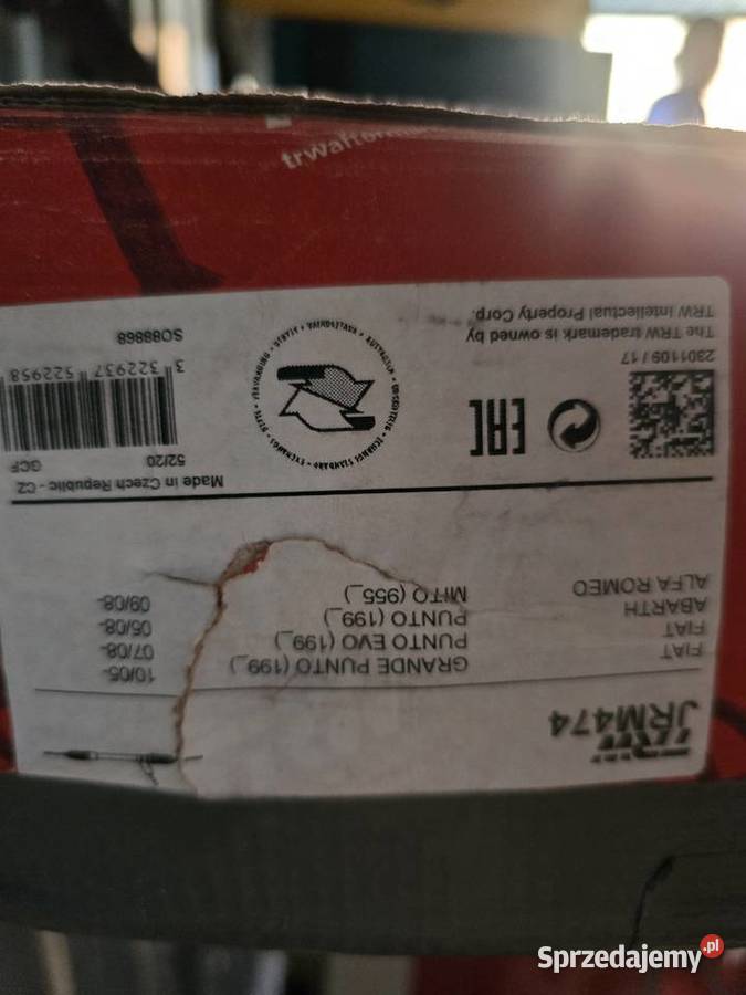 TRW JRM 474 Maglownica Fiat Alfa Romeo podkarpackie