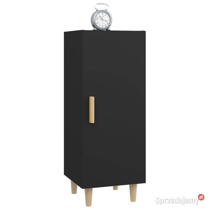 Szafka czarna 345x34x90 materiał drewnopochodny Warszawa