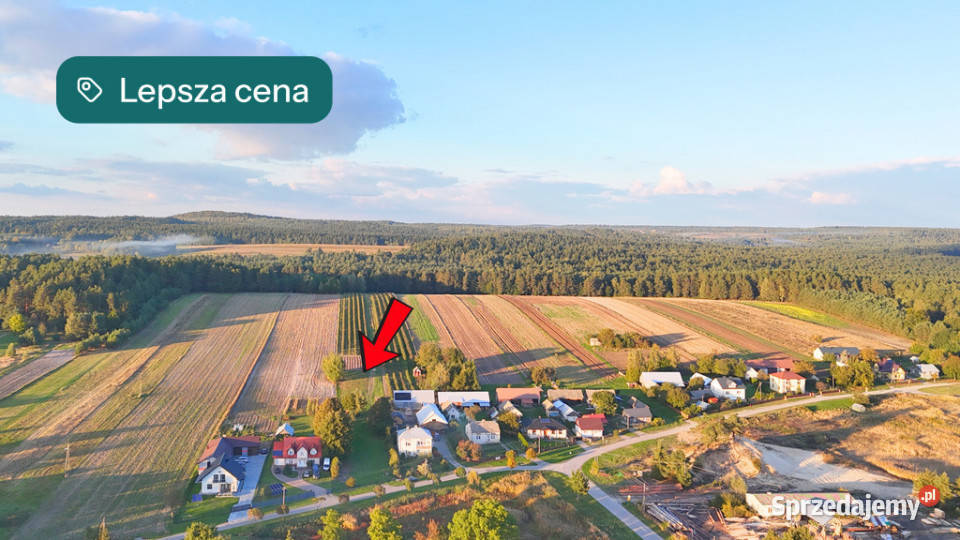 Duża działka z domkiem Kunki gm Susiec 23m Nieruchomości