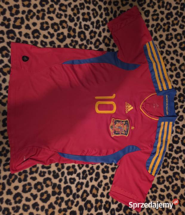 Oryginalna koszulka ADIDAS reprezentacji czerwony Łask