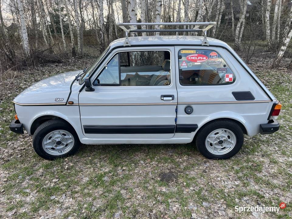 Fiat 126 SILVER ITALY unikat Felicita