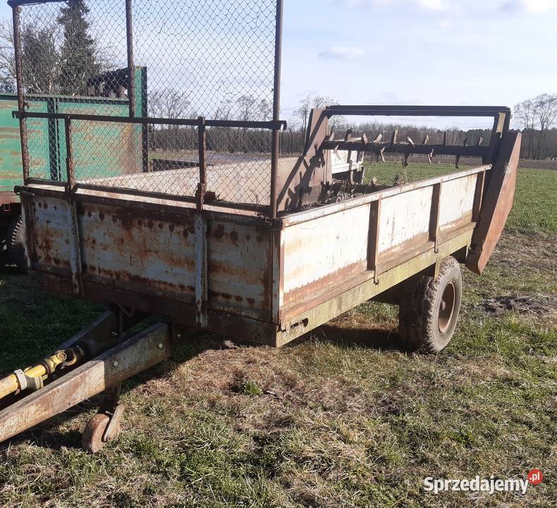 Rozrzutnik obornika jednoosiowy Gostynin