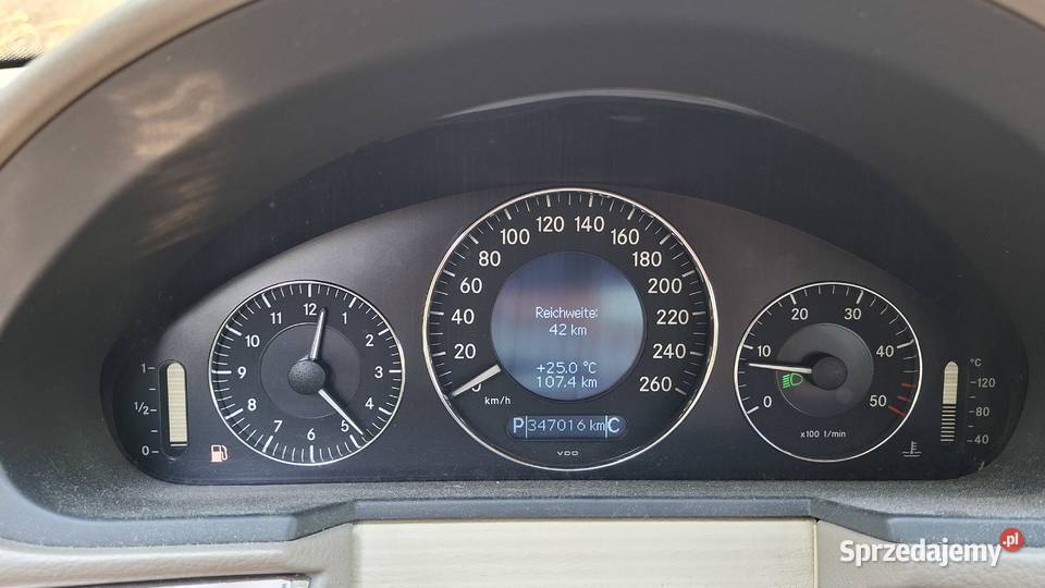 MercedesBenz E W211 32 E280 CDI R6 Elegance elektrycznie ustawiane fotele