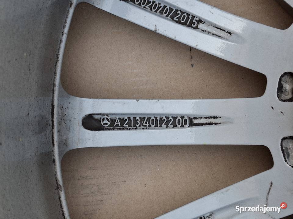 MERCEDES EKLASA W213 ALUFELGA FELGA ALUMINIOWA Bieleń