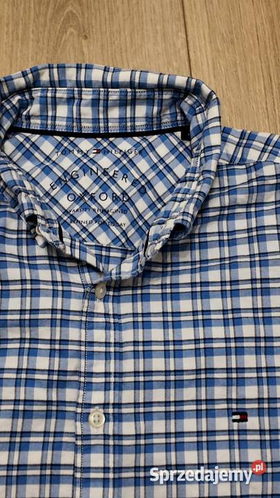 Koszulka Tommy Hilfiger Oxford o regularnym Rozmiar M Odzież codzienna Odzież codzienna łódzkie