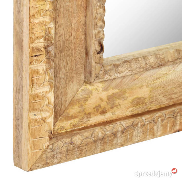 Lustro w ramie z litego drewna mango 50x3x110 Warszawa