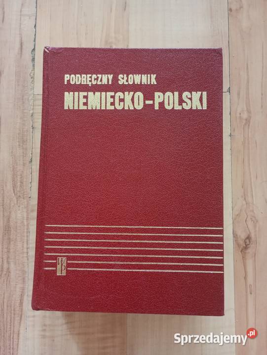 podręcznik słownik niemieckopolski Jan