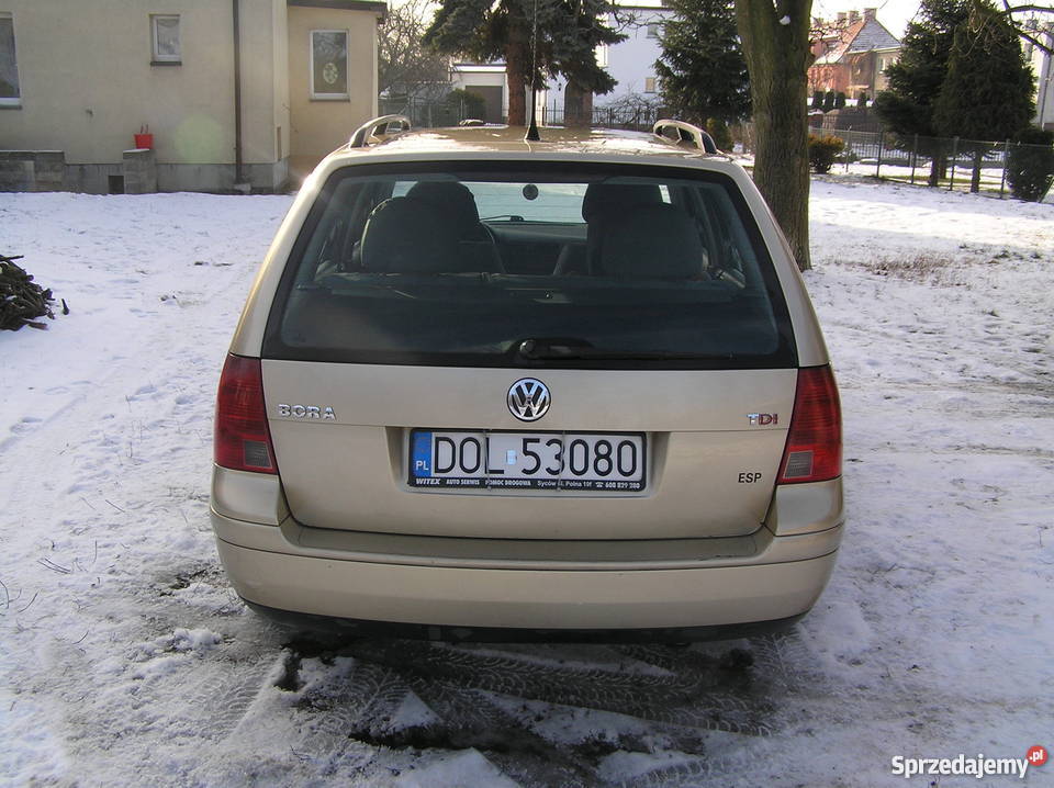 VW Bora kombi 19 TDI 115 6 biegów dolnośląskie Oleśnica sprzedam