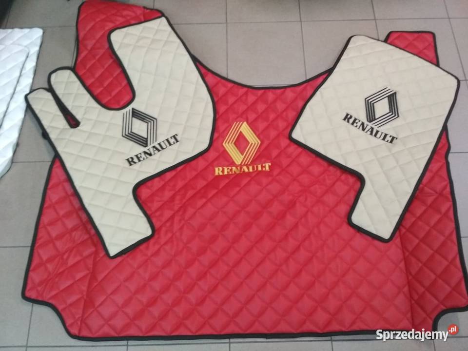 renault dywanki pikowane tir eko skóra