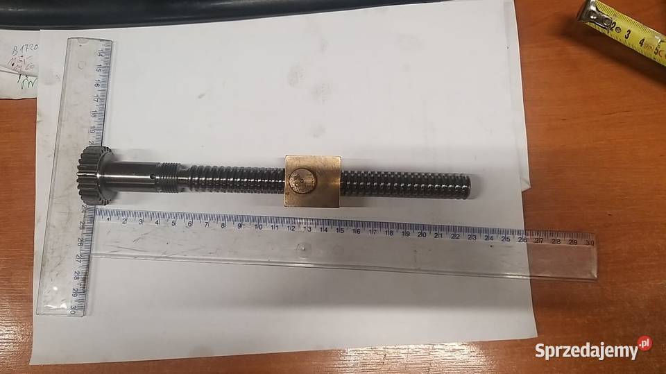 Śruba narzędziowa z nakretka do tokarki TUB32 wielkopolskie Kępno